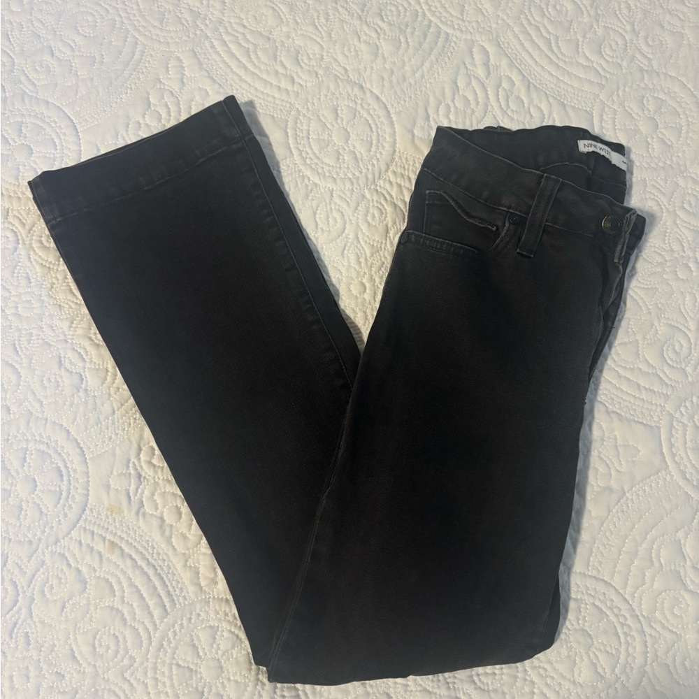 Nine West Black Flare Jeans